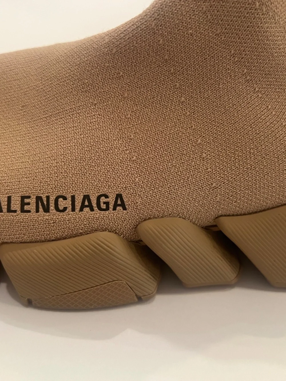Balenciaga Speed Trainer Sock Women's Sneakers – Beige/Nude ✨ - Picture 4 of 5